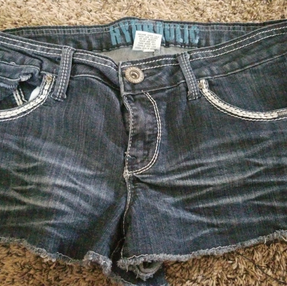 Women's/junior's hydraulic shorts sz 13/14! Euc!